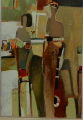 טרמלר טכניקה מעורבת על לוח