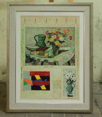 מיקי אייזמן 80x60 הדפס על בד צבוע